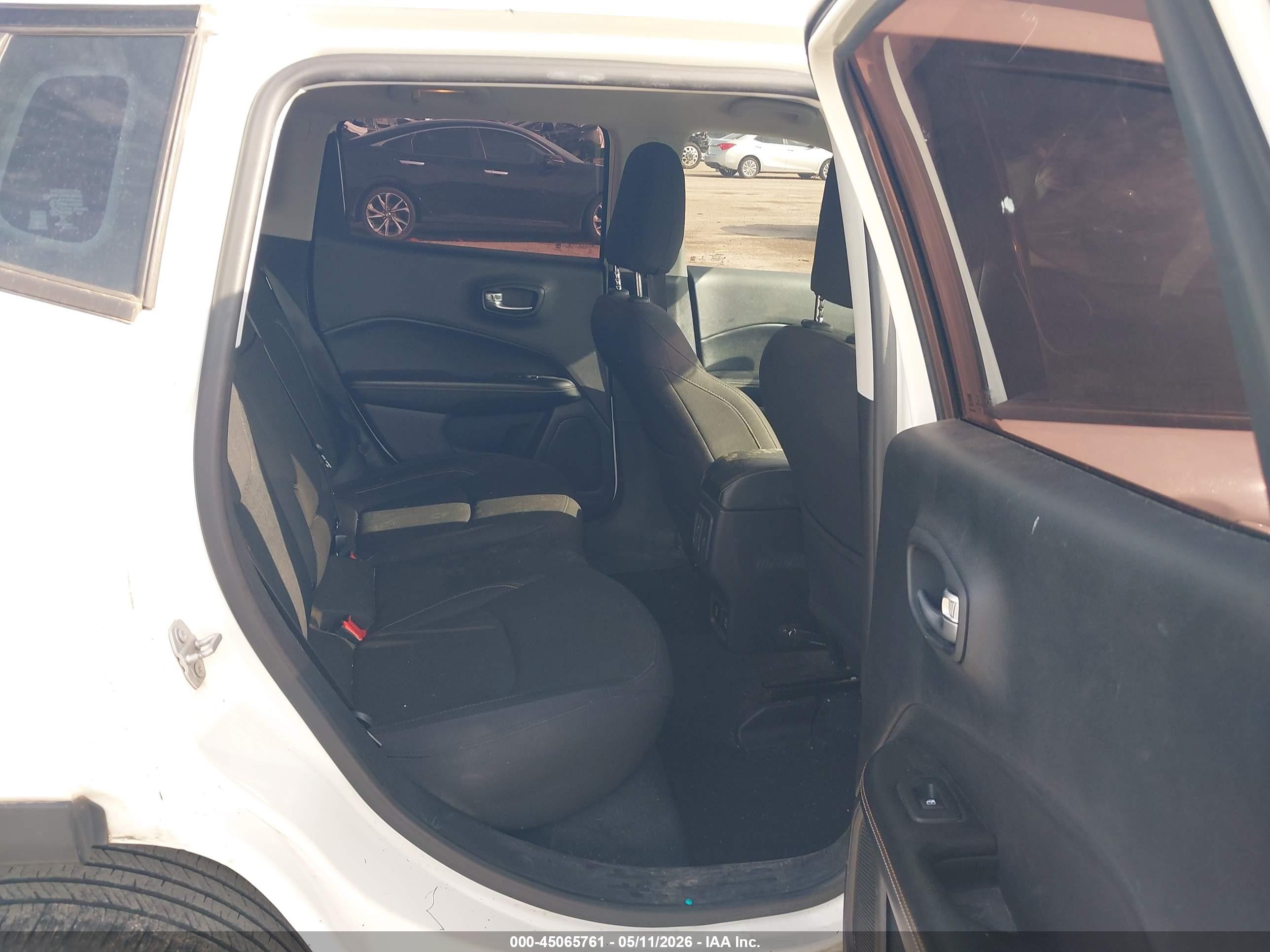 2019 Jeep Compass Sport Fwd Белый vin: 3C4NJCAB8KT726425