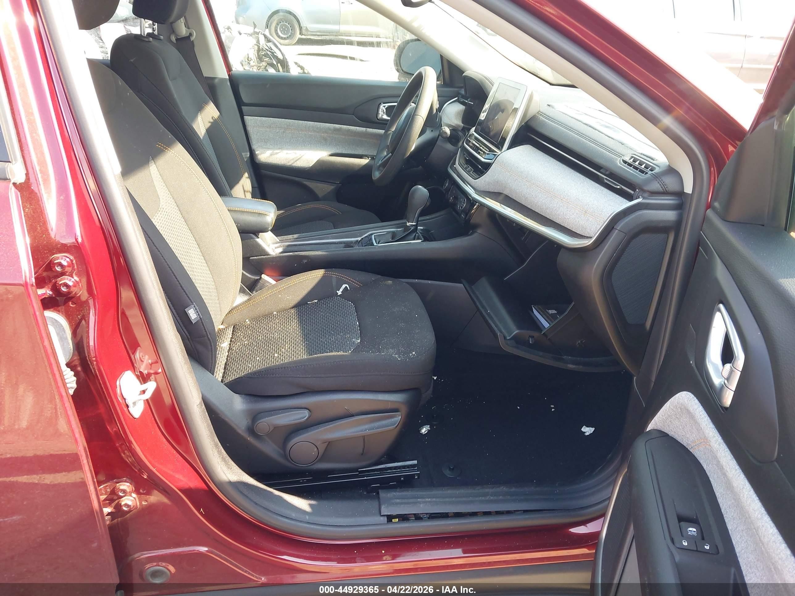 2022 Jeep Compass Sport Fwd Burgundy vin: 3C4NJCAB9NT172669