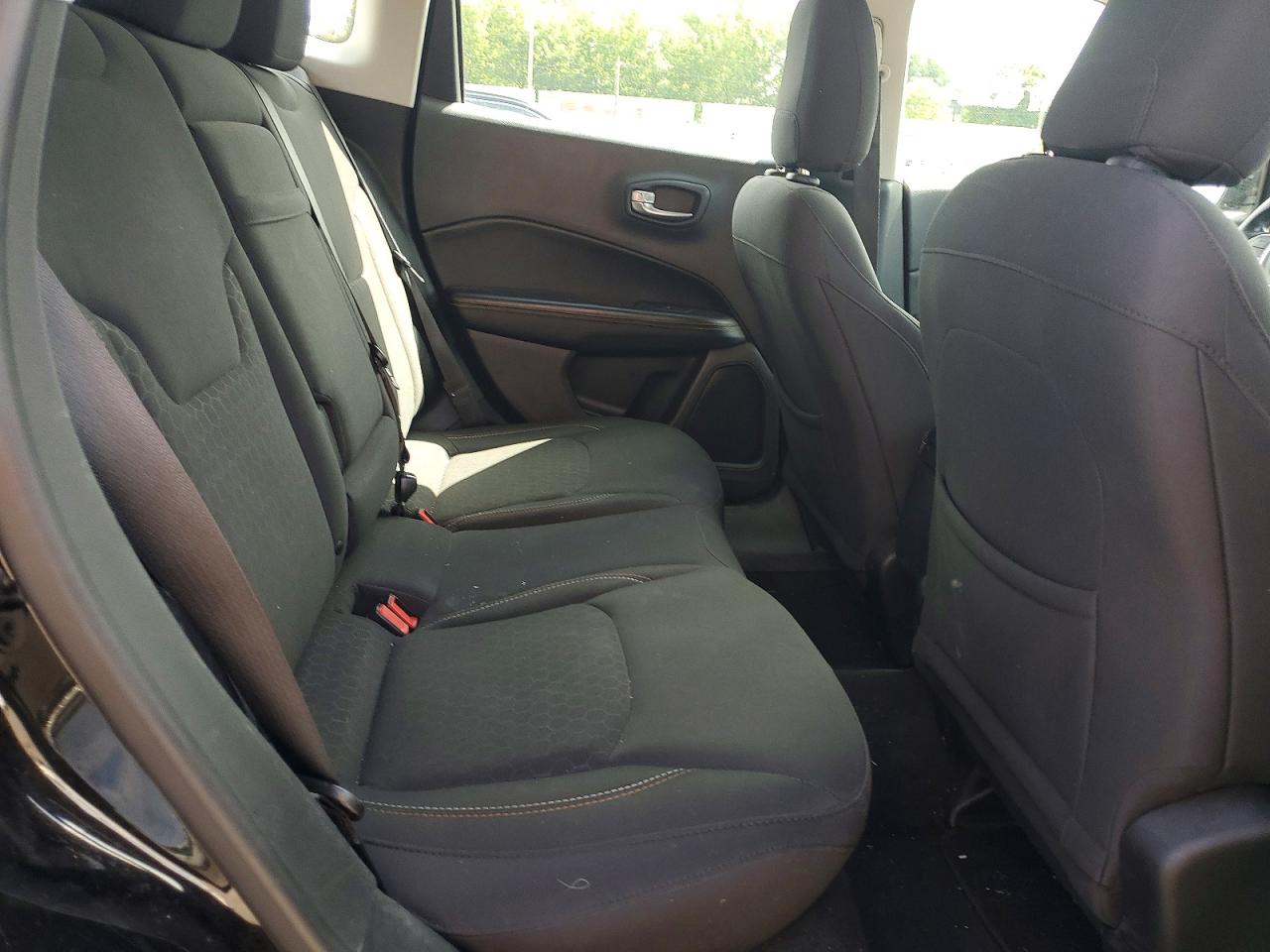 2018 Jeep Compass Sport Black vin: 3C4NJCABXJT318720