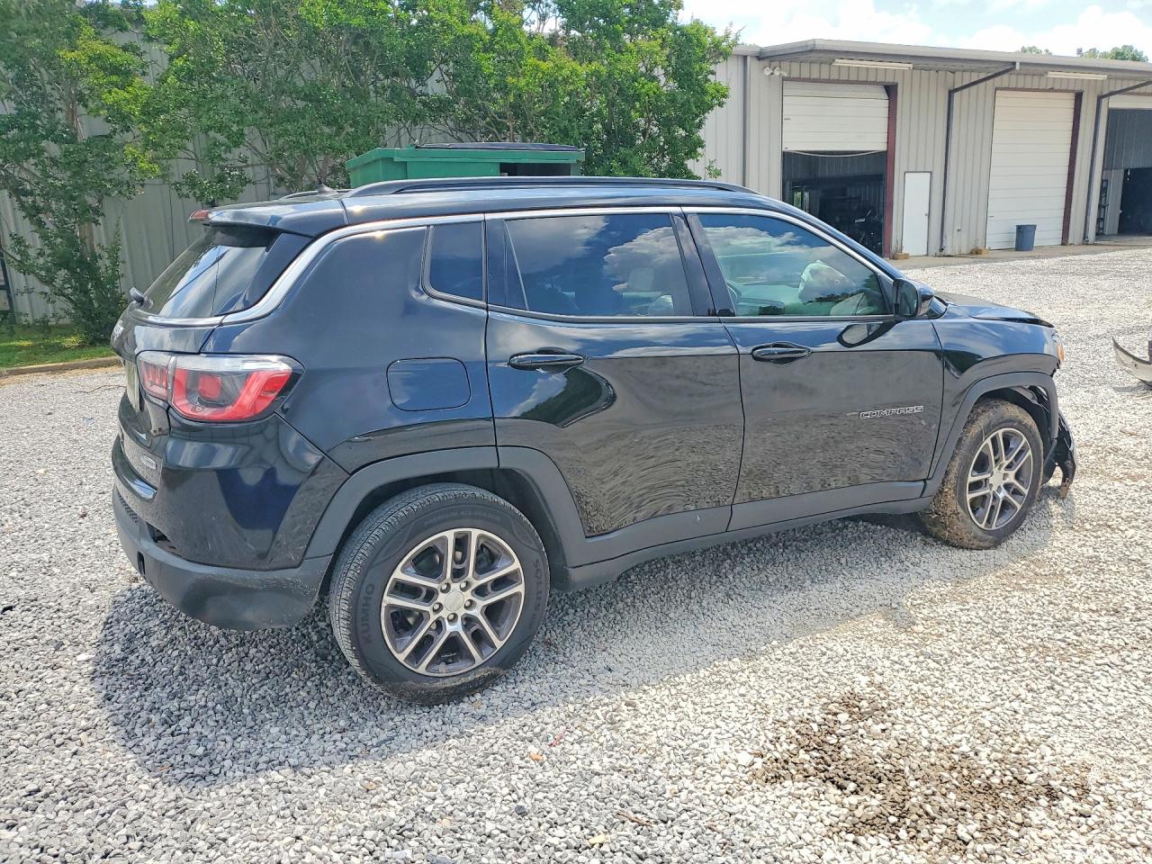 2018 Jeep Compass Latitude Black vin: 3C4NJCBB3JT487511
