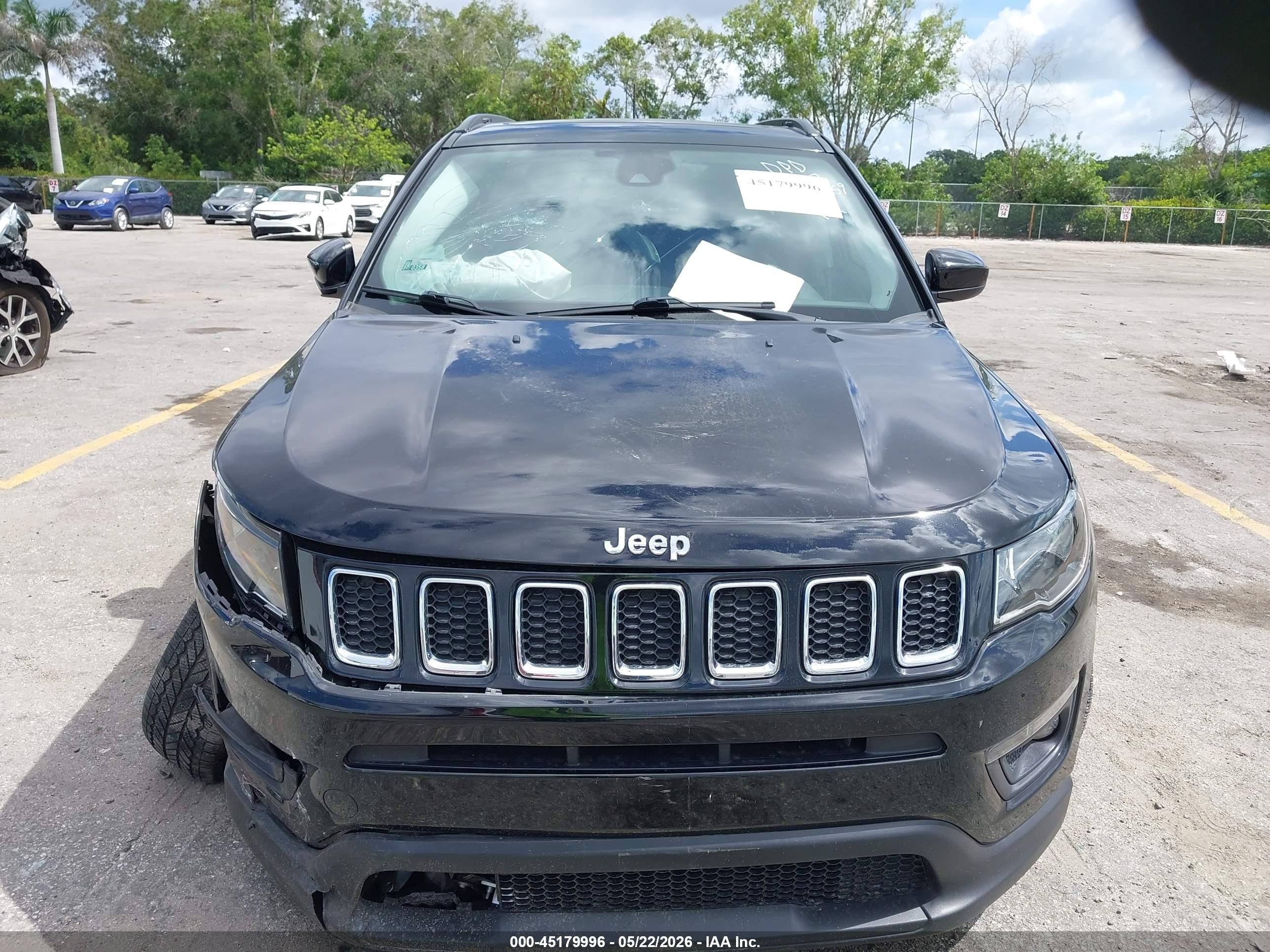 2020 Jeep Compass Sun And Safety Fwd Black vin: 3C4NJCBB4LT252859