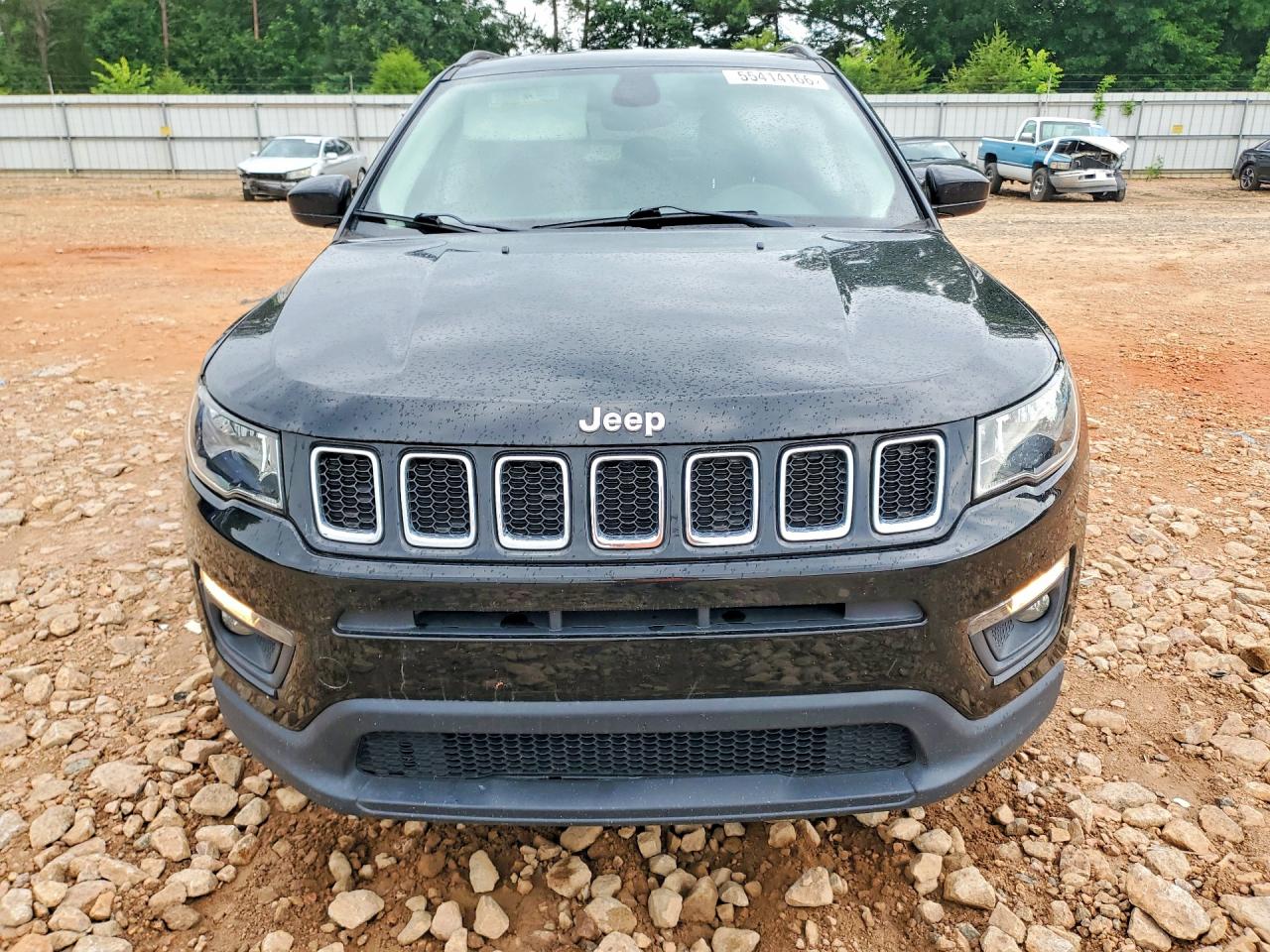 2017 Jeep Compass Latitude Black vin: 3C4NJCBB5HT643087