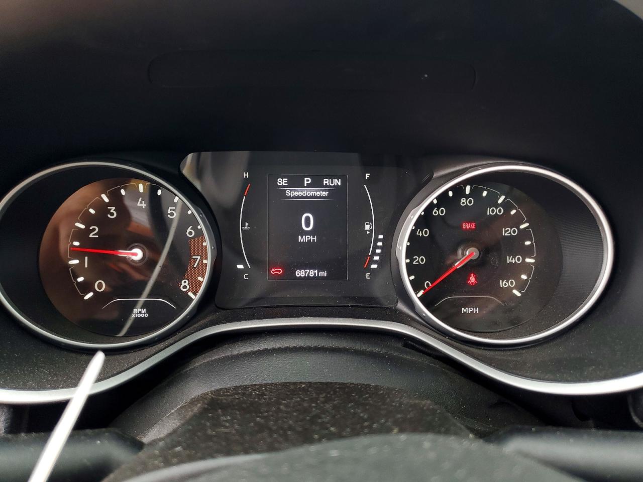 2017 Jeep Compass Latitude Black vin: 3C4NJCBB5HT643087