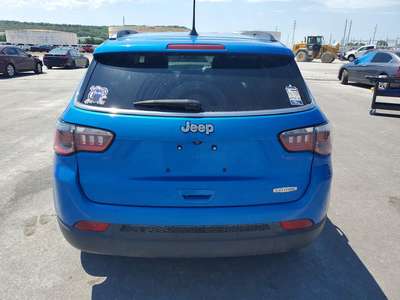 2021 Jeep Compass Latitude Blue vin: 3C4NJCBB5MT509223