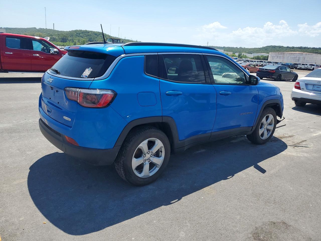 2021 Jeep Compass Latitude Blue vin: 3C4NJCBB5MT509223