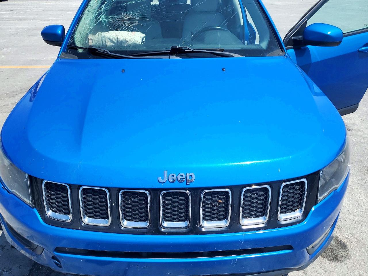 2021 Jeep Compass Latitude Blue vin: 3C4NJCBB5MT509223