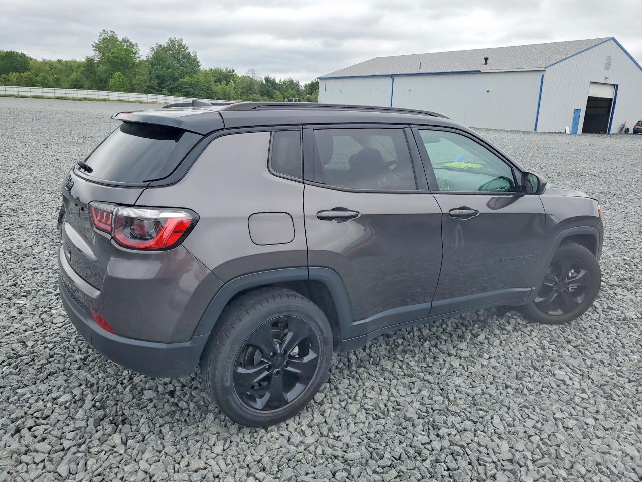 2021 Jeep Compass Latitude Серый vin: 3C4NJCBB5MT604168