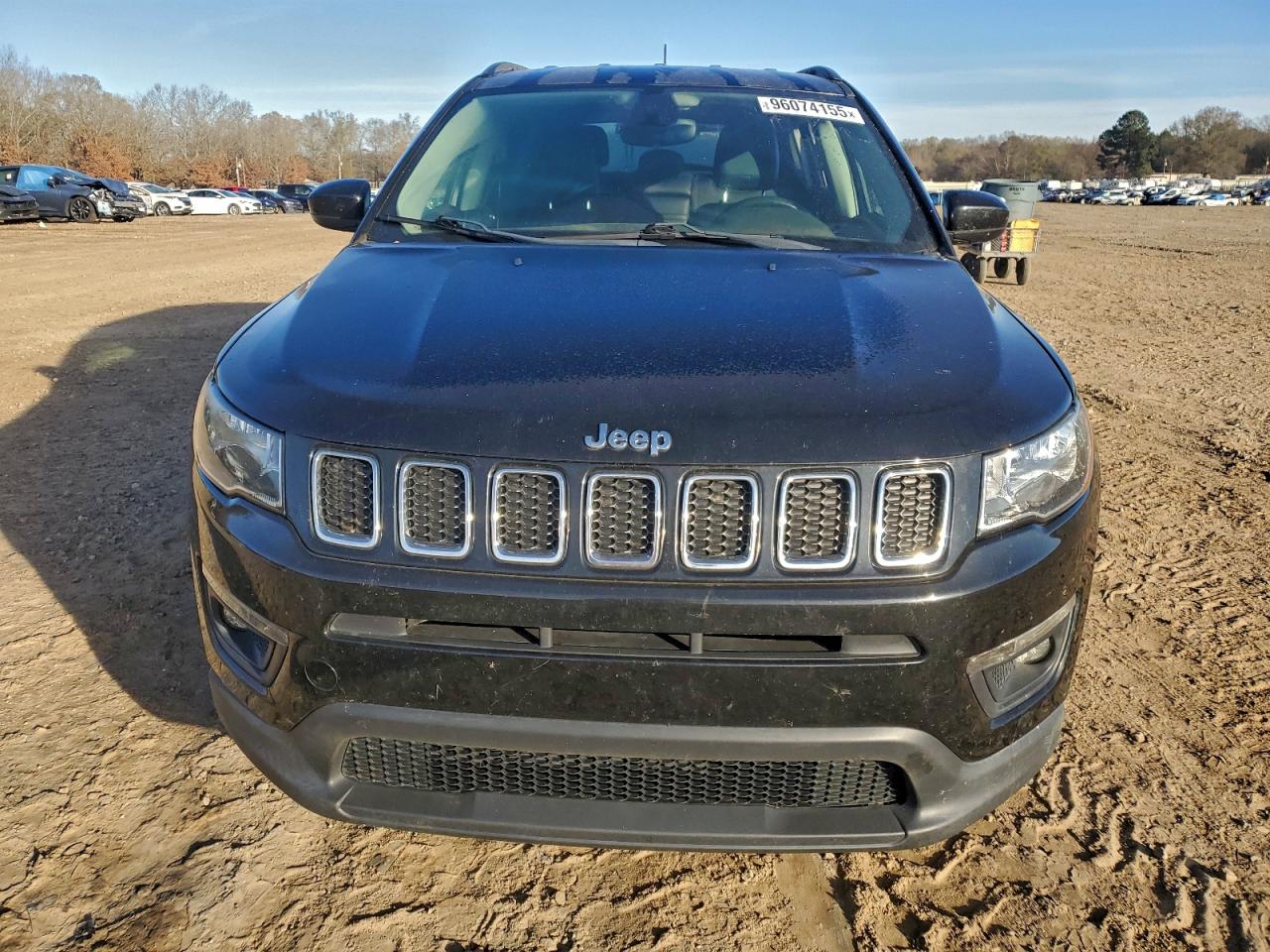 2018 Jeep Compass Latitude Black vin: 3C4NJCBB6JT309060