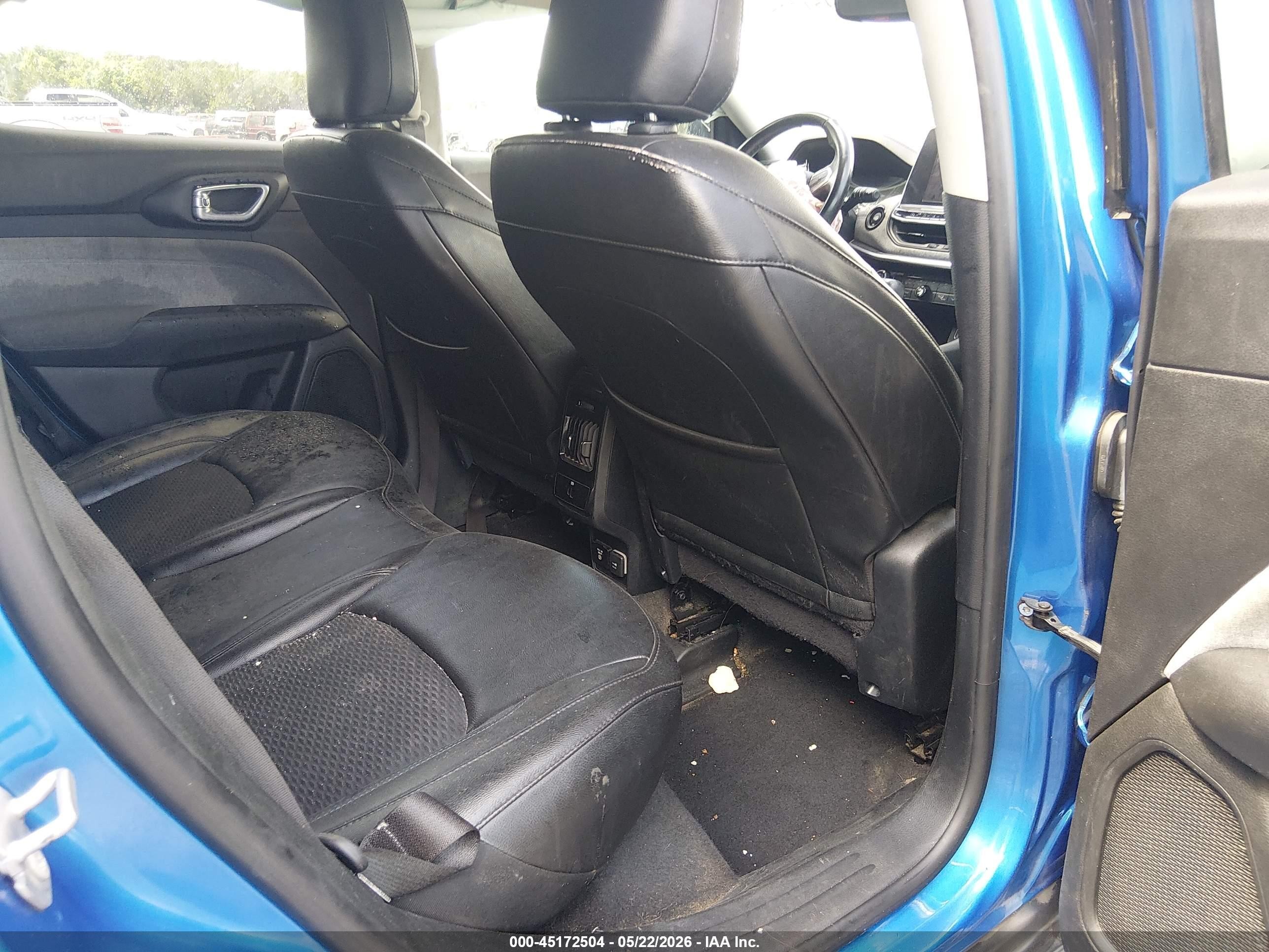 2022 Jeep Compass Latitude Fwd Blue vin: 3C4NJCBB6NT106689