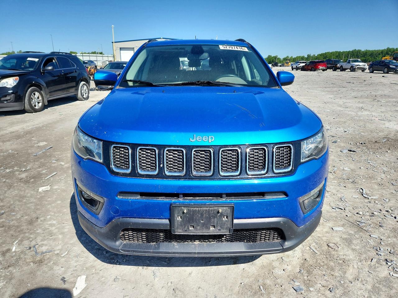2019 Jeep Compass Latitude Blue vin: 3C4NJCBB7KT778062