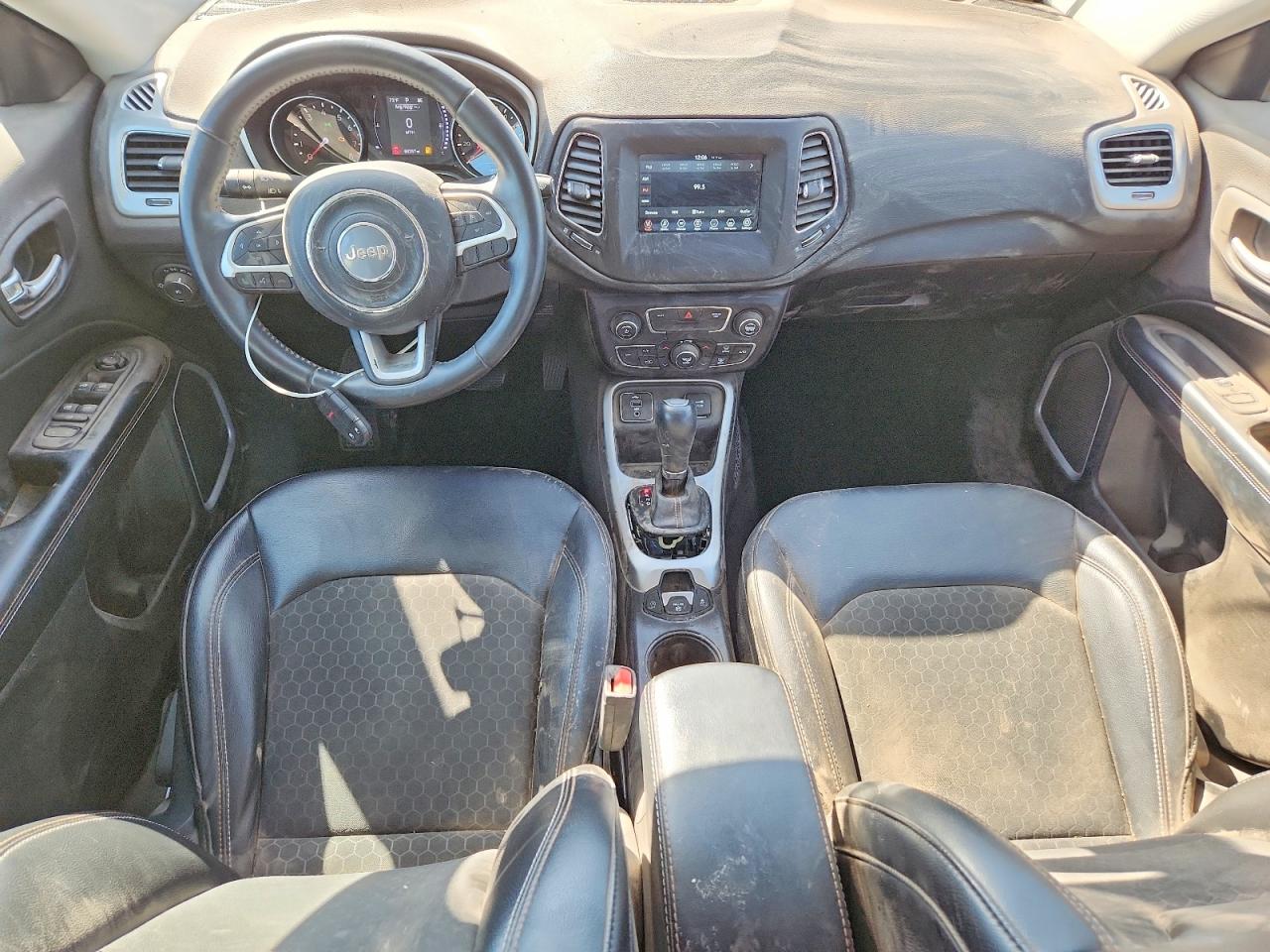 2019 Jeep Compass Latitude Blue vin: 3C4NJCBB7KT778062