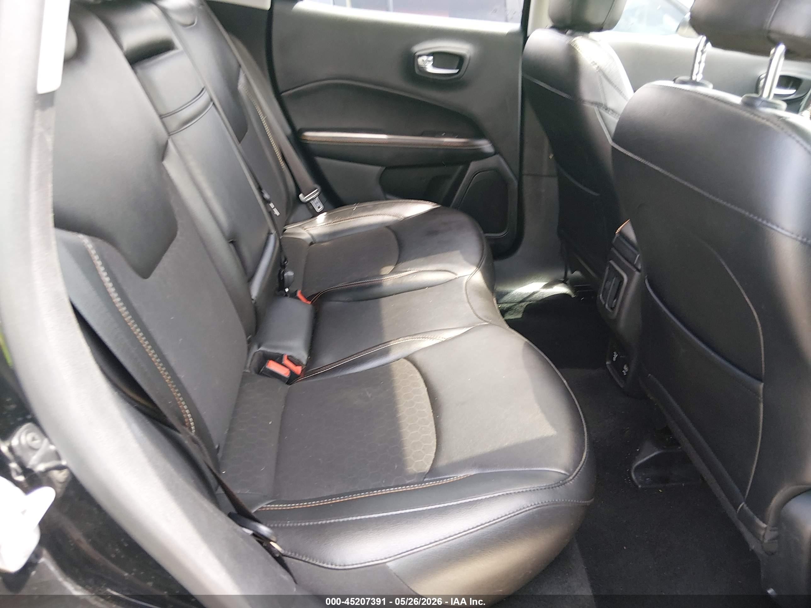 2020 Jeep Compass Sun And Wheel Fwd Black vin: 3C4NJCBB7LT144395