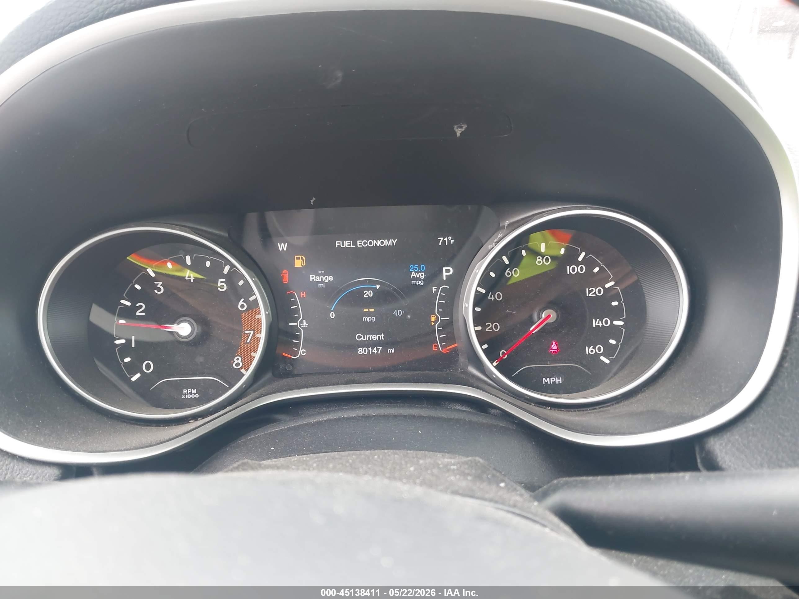 2019 Jeep Compass Latitude Fwd Red vin: 3C4NJCBB8KT706190