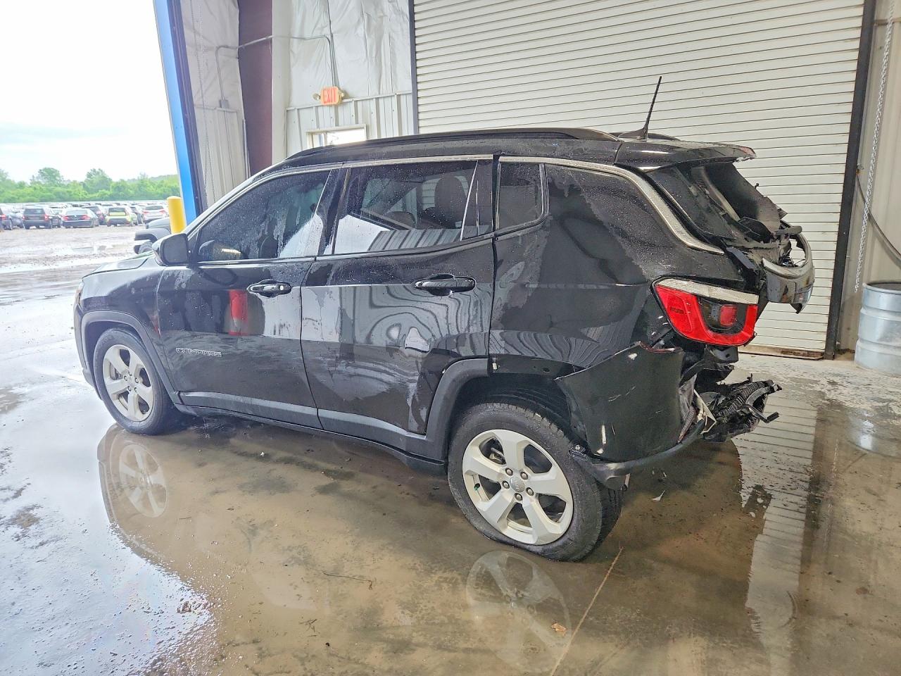 2019 Jeep Compass Latitude Black vin: 3C4NJCBB8KT855604