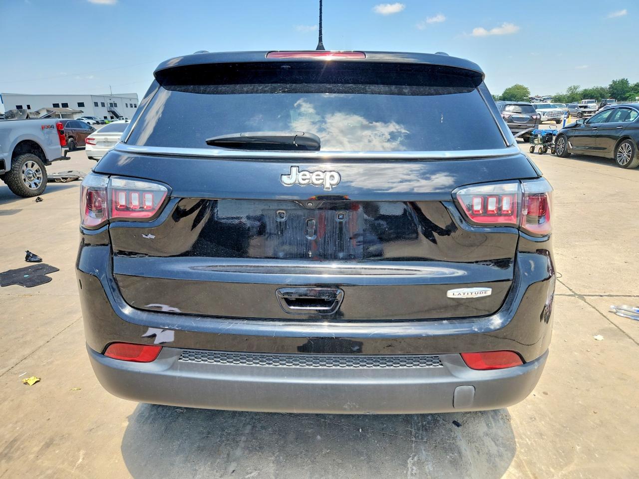 2022 Jeep Compass Latitude Black vin: 3C4NJCBB8NT103518
