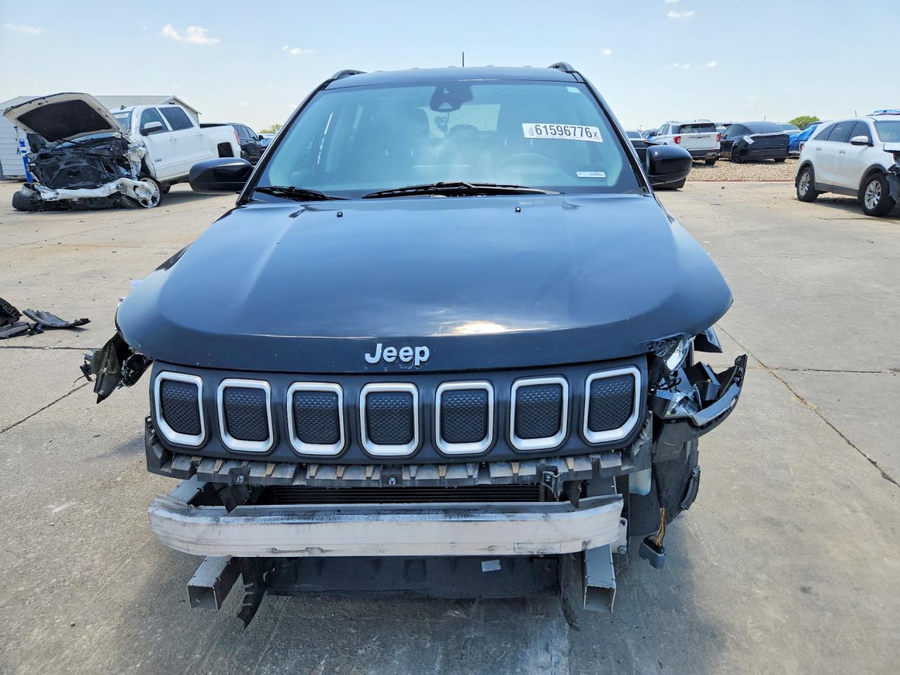2022 Jeep Compass Latitude Black vin: 3C4NJCBB8NT103518