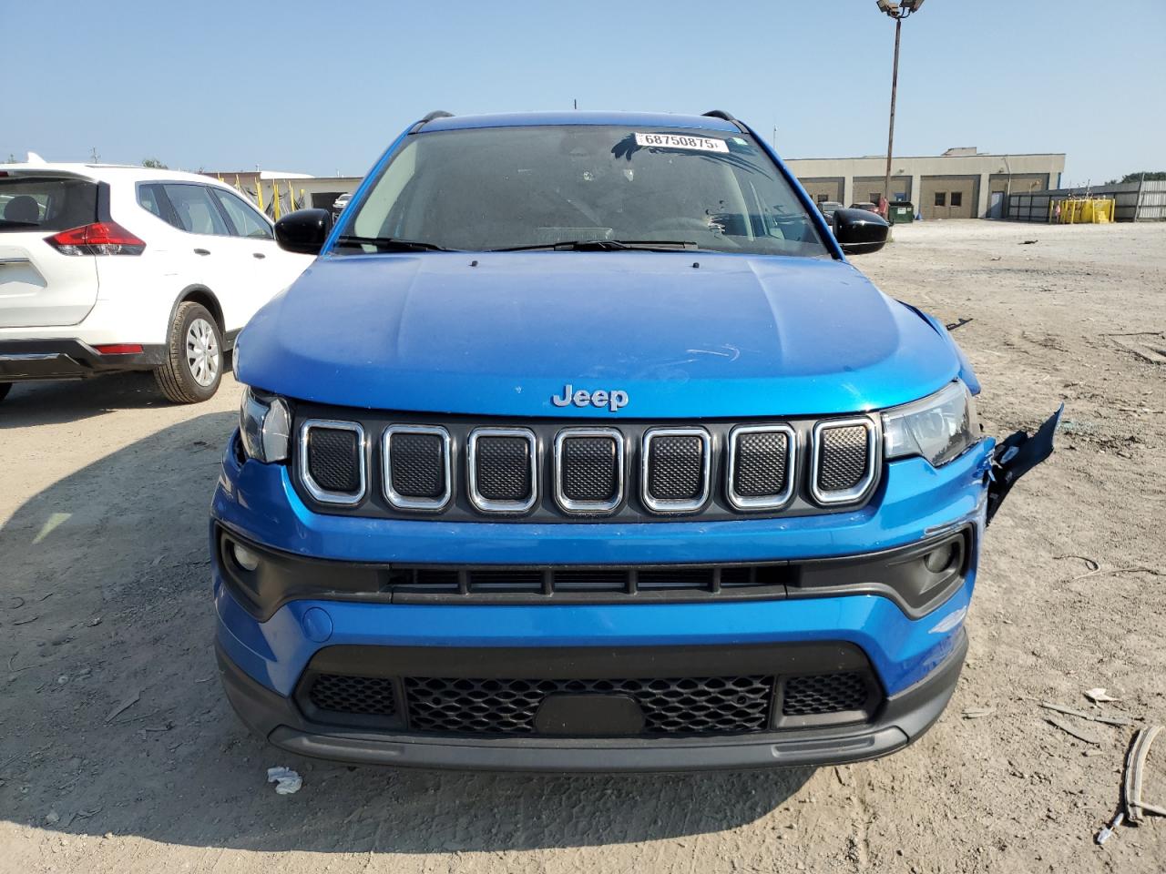 2022 Jeep Compass Latitude Blue vin: 3C4NJCBBXNT166300