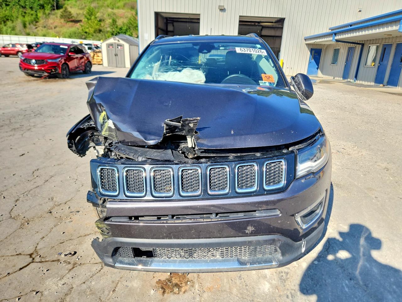 2018 Jeep Compass Limited Charcoal vin: 3C4NJCCB0JT358642
