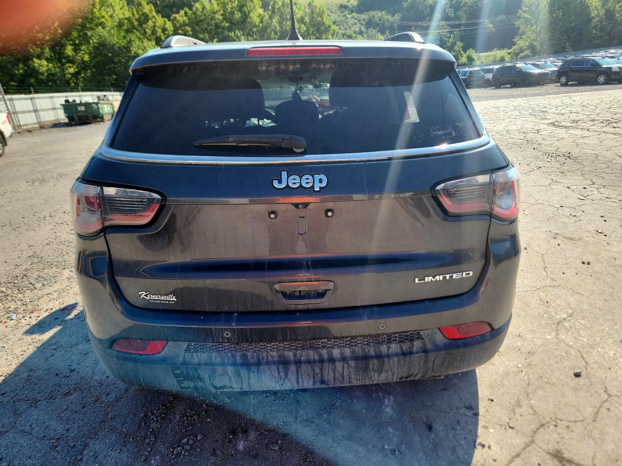 2018 Jeep Compass Limited Charcoal vin: 3C4NJCCB0JT358642