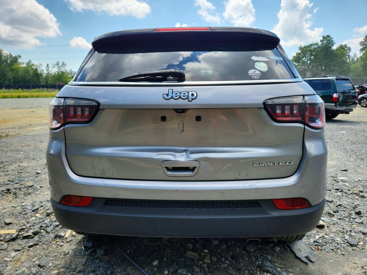 2020 Jeep Compass Limited Gray vin: 3C4NJCCB0LT198569
