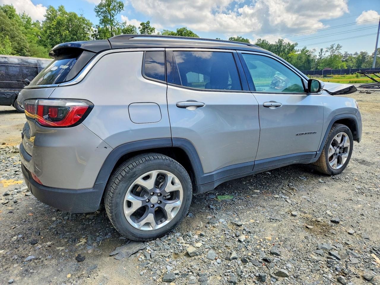 2020 Jeep Compass Limited Gray vin: 3C4NJCCB0LT198569