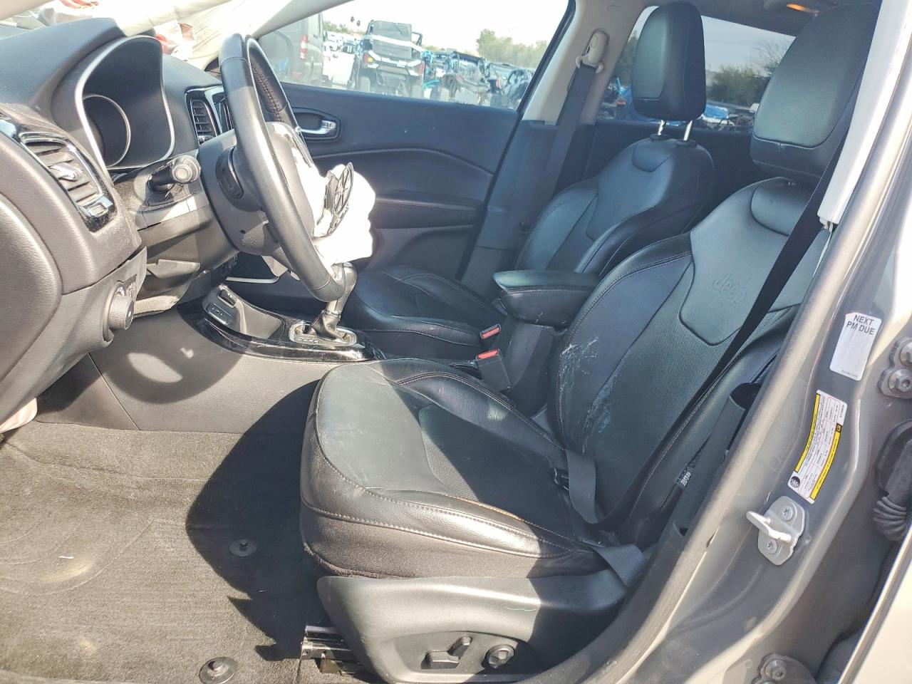 2019 Jeep Compass Limited Gray vin: 3C4NJCCB2KT725879