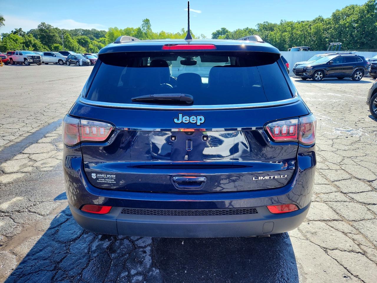 2019 Jeep Compass Limited Синий vin: 3C4NJCCBXKT748925