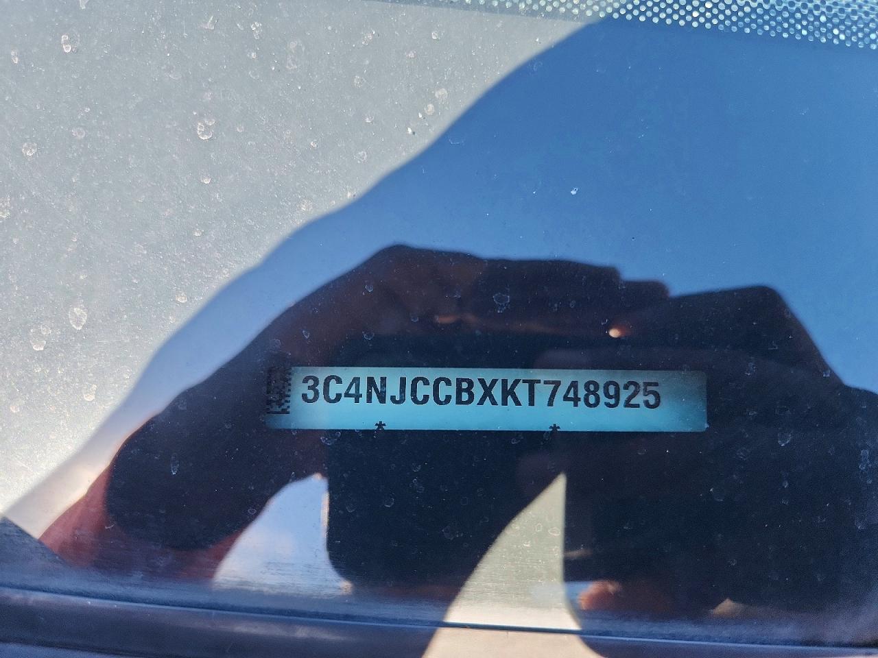 2019 Jeep Compass Limited Синий vin: 3C4NJCCBXKT748925