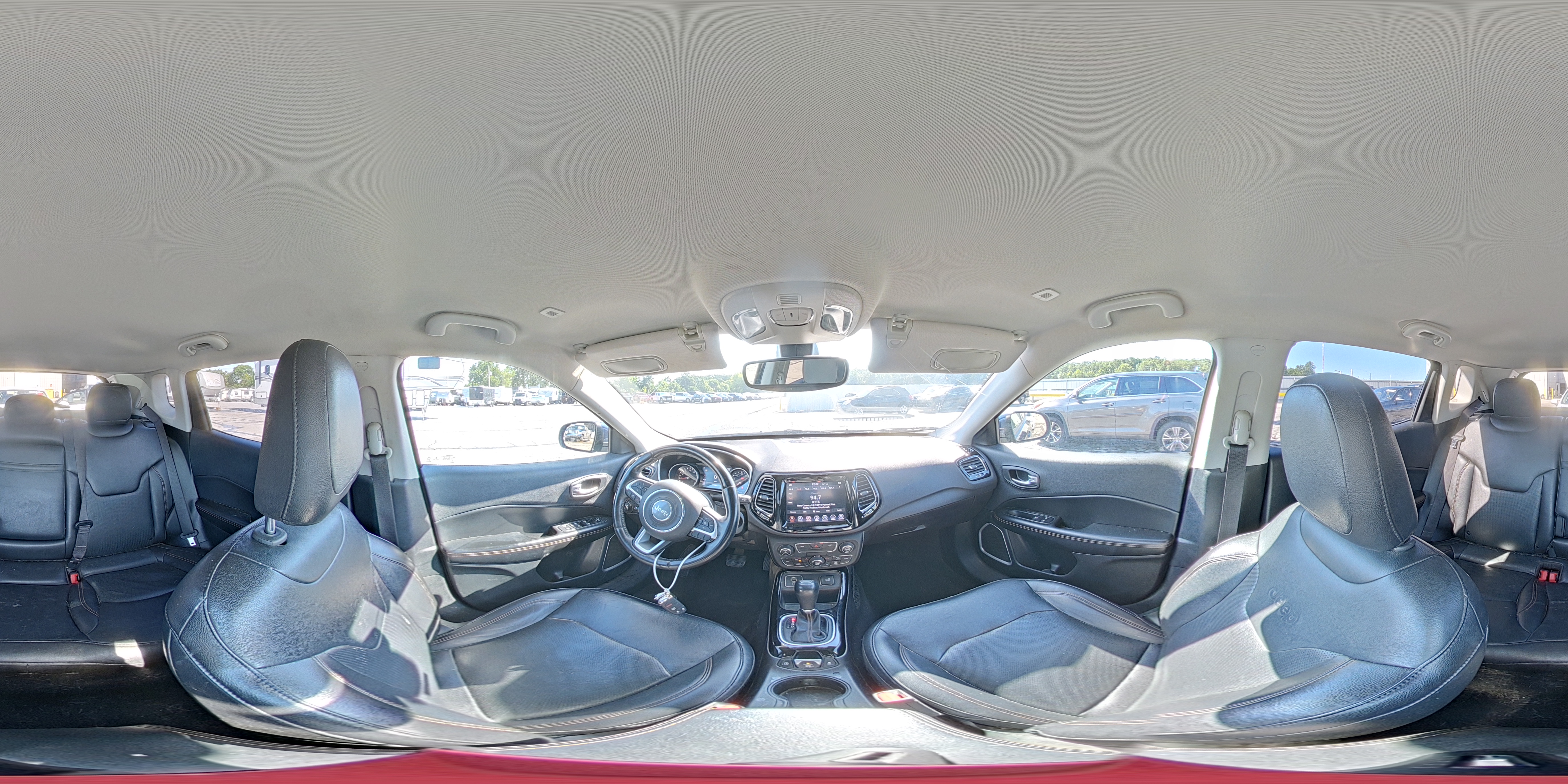 2019 Jeep Compass Limited Синий vin: 3C4NJCCBXKT748925