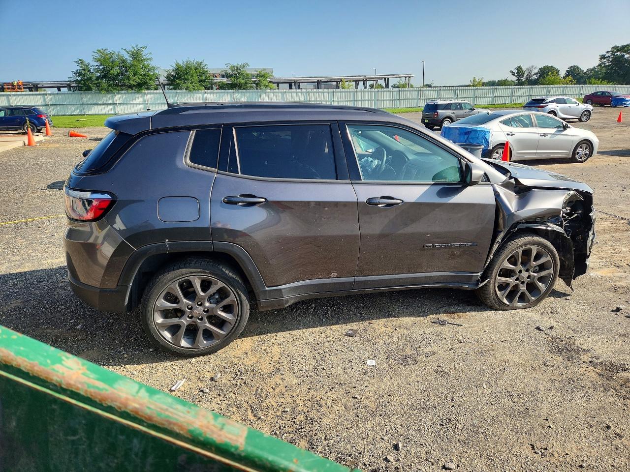 2021 Jeep Compass 80th Edition Gray vin: 3C4NJCEB0MT602310