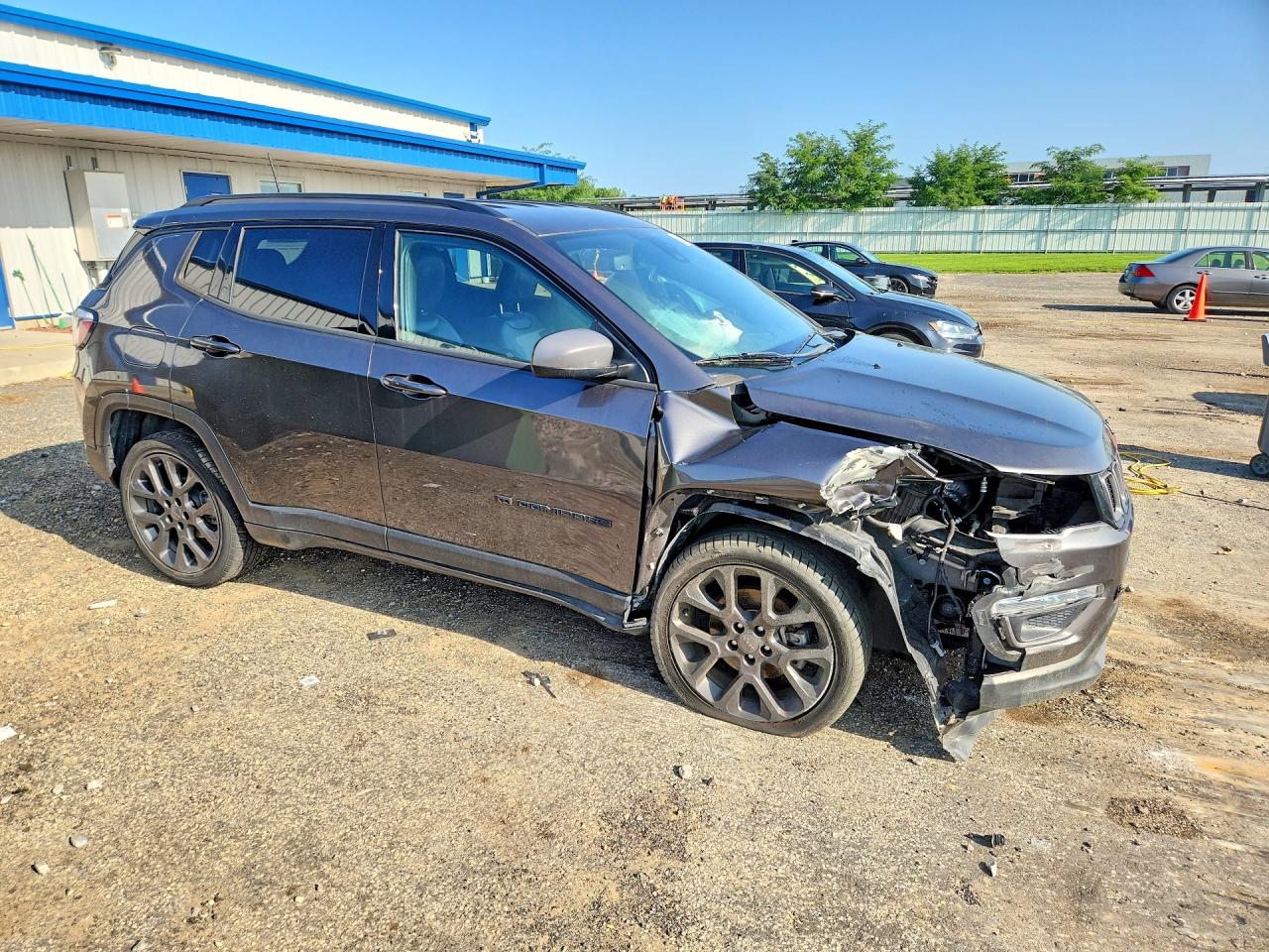 2021 Jeep Compass 80th Edition Gray vin: 3C4NJCEB0MT602310