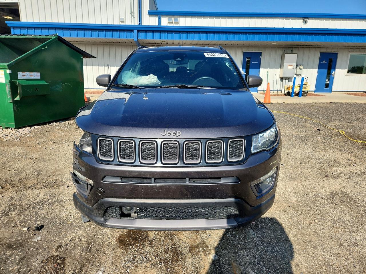 2021 Jeep Compass 80th Edition Gray vin: 3C4NJCEB0MT602310