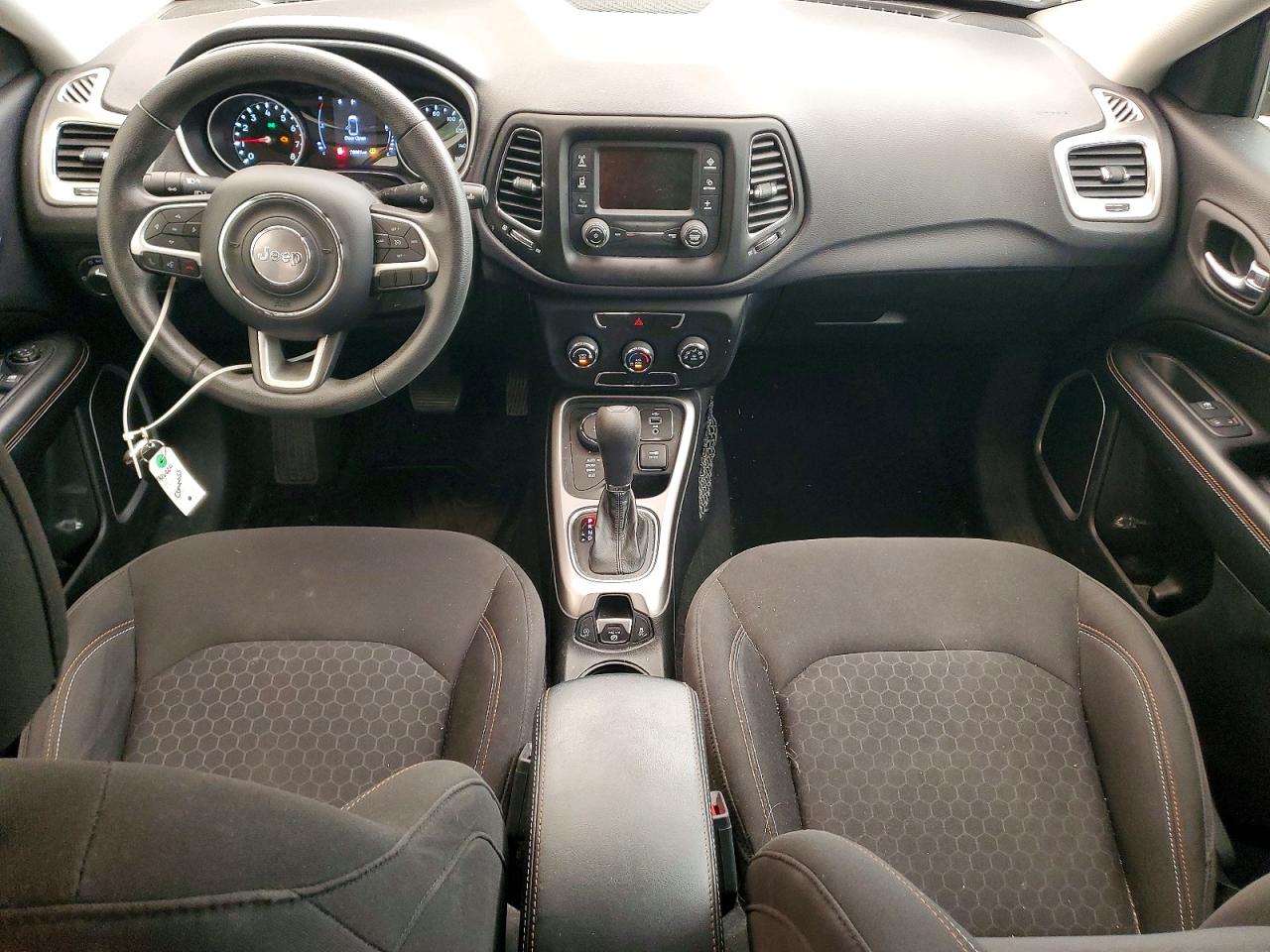 2017 Jeep Compass Sport White vin: 3C4NJDAB1HT667006