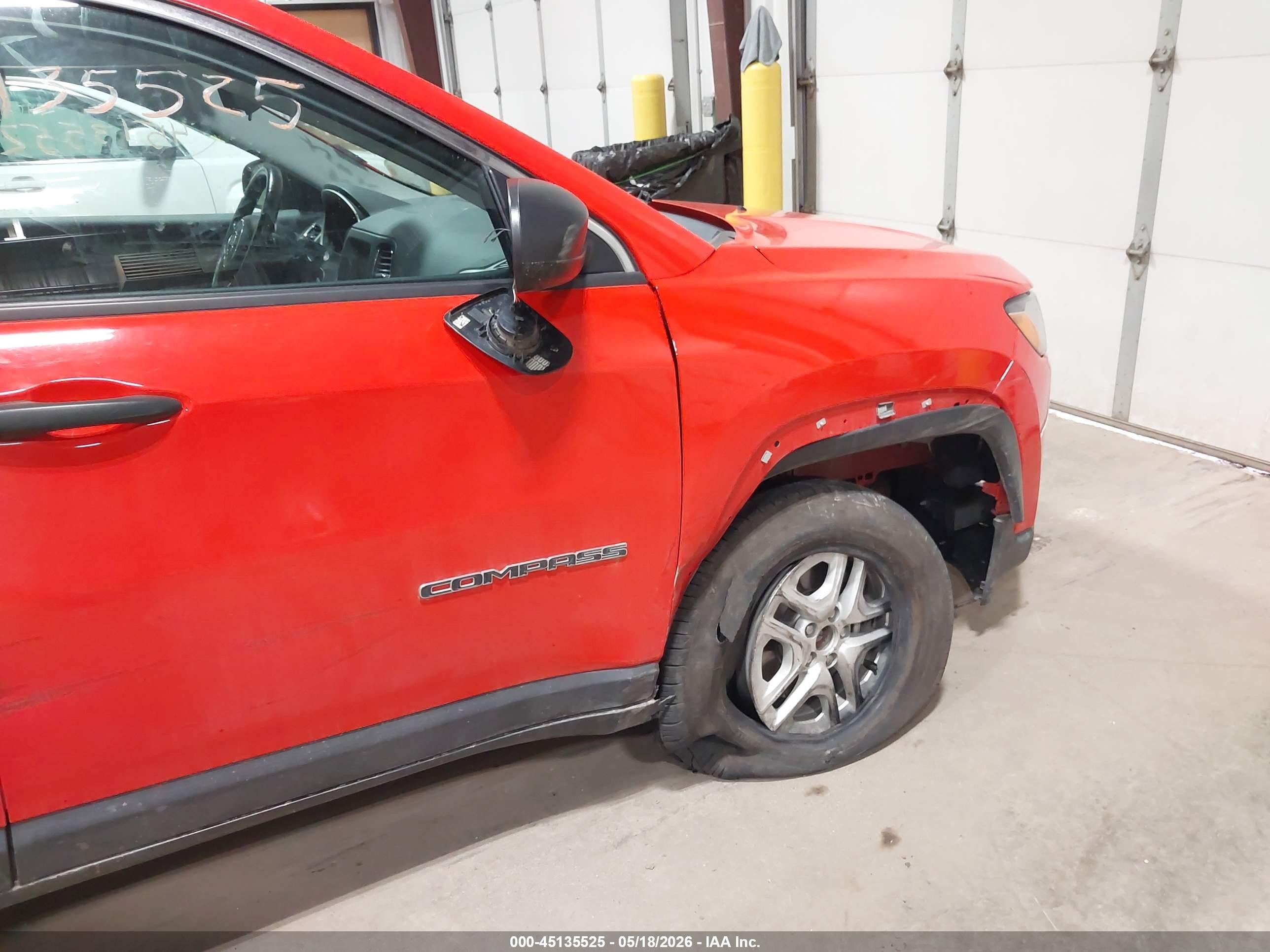 2021 Jeep Compass Sport 4x4 Оранжевый vin: 3C4NJDAB1MT504284
