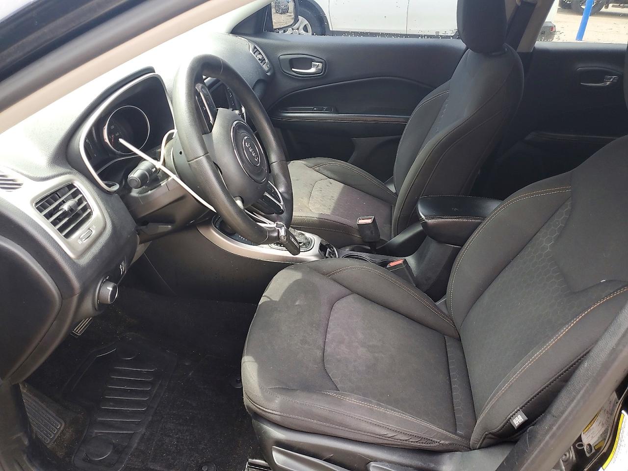 2017 Jeep Compass Sport Black vin: 3C4NJDAB3HT656492