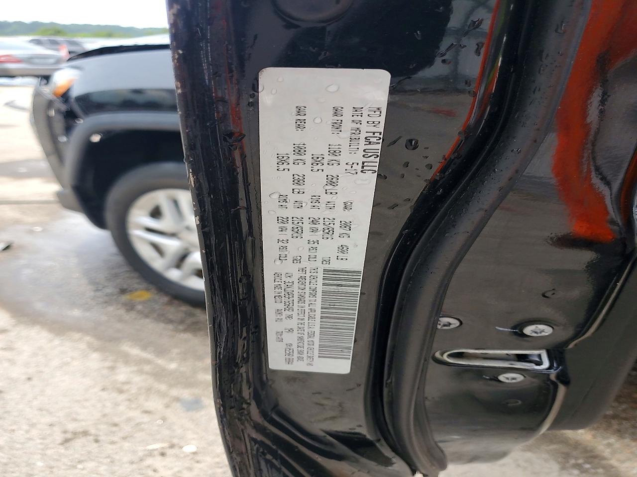 2017 Jeep Compass Sport Black vin: 3C4NJDAB3HT656492