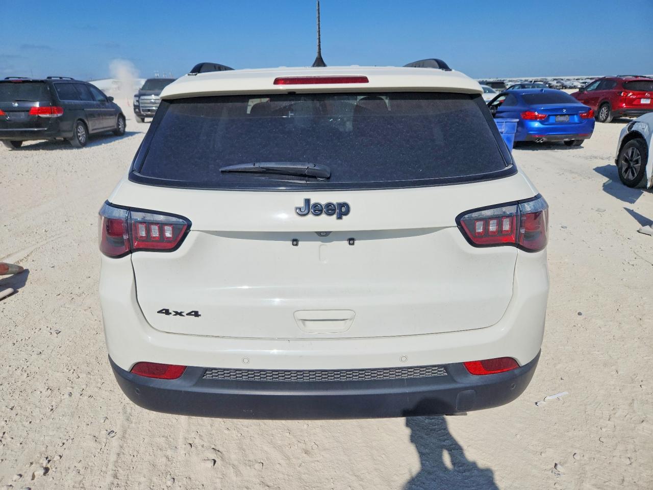 2019 Jeep Compass Sport Белый vin: 3C4NJDAB4KT703410