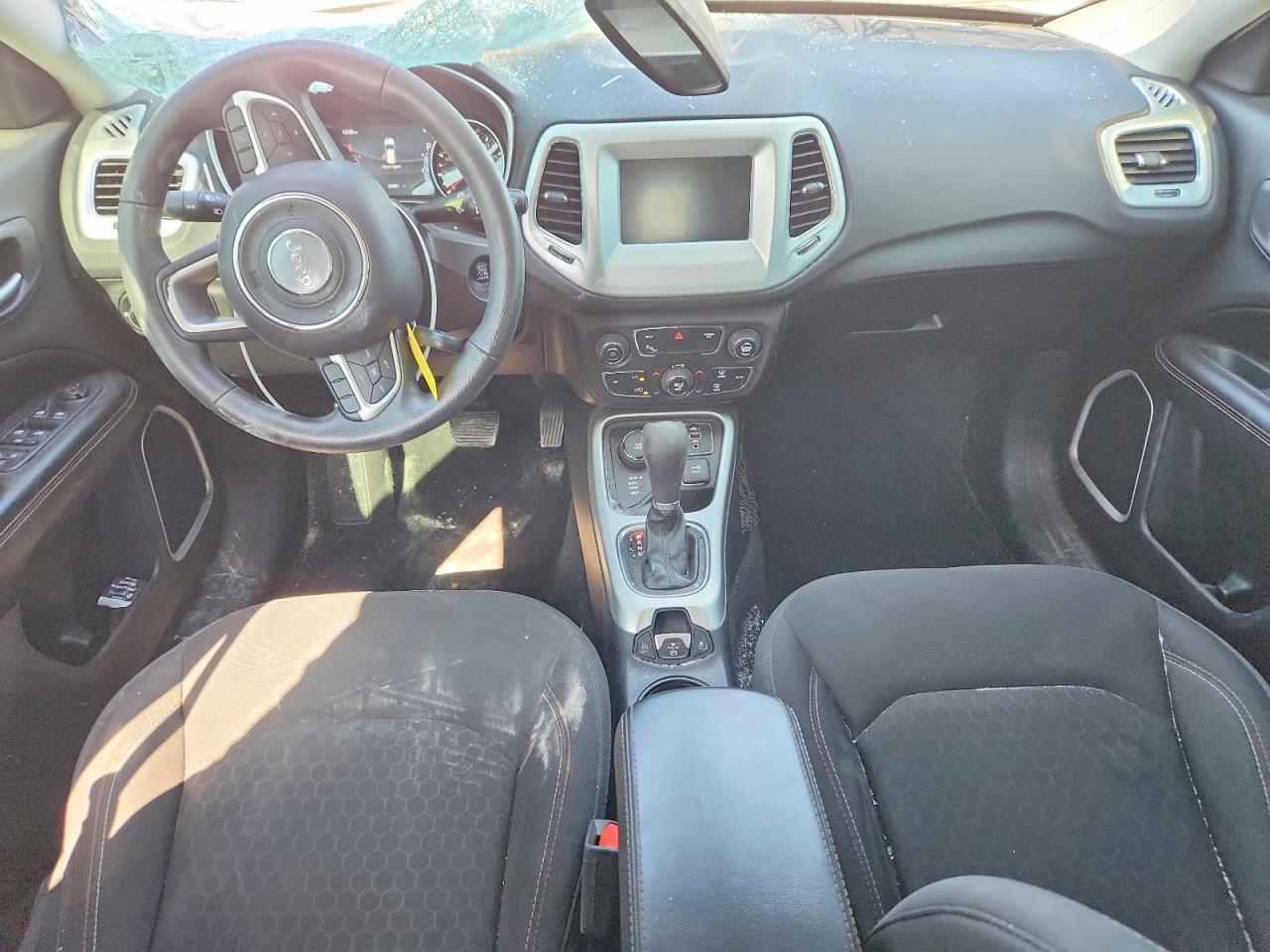 2019 Jeep Compass Sport Белый vin: 3C4NJDAB4KT703410