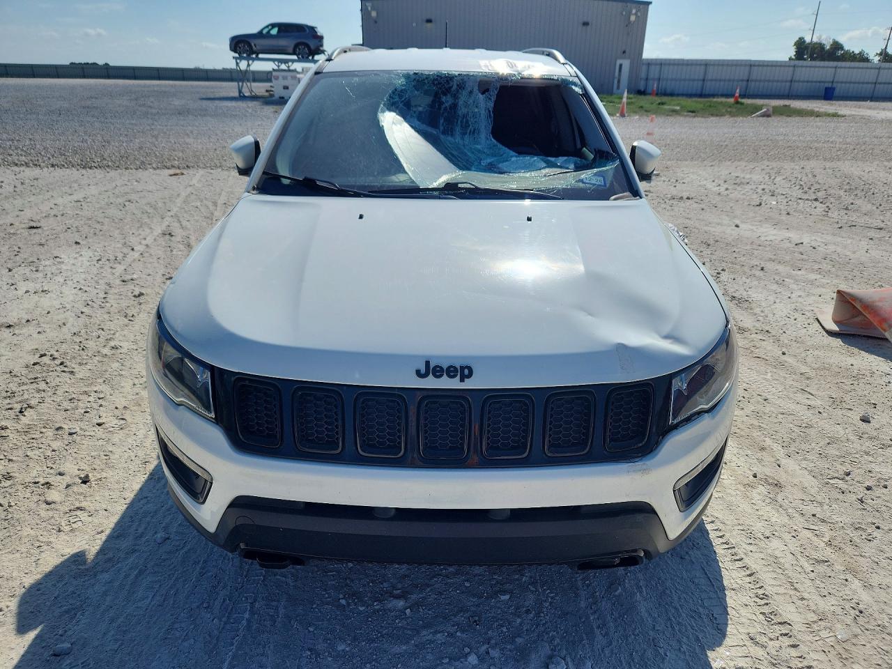 2019 Jeep Compass Sport Белый vin: 3C4NJDAB4KT703410