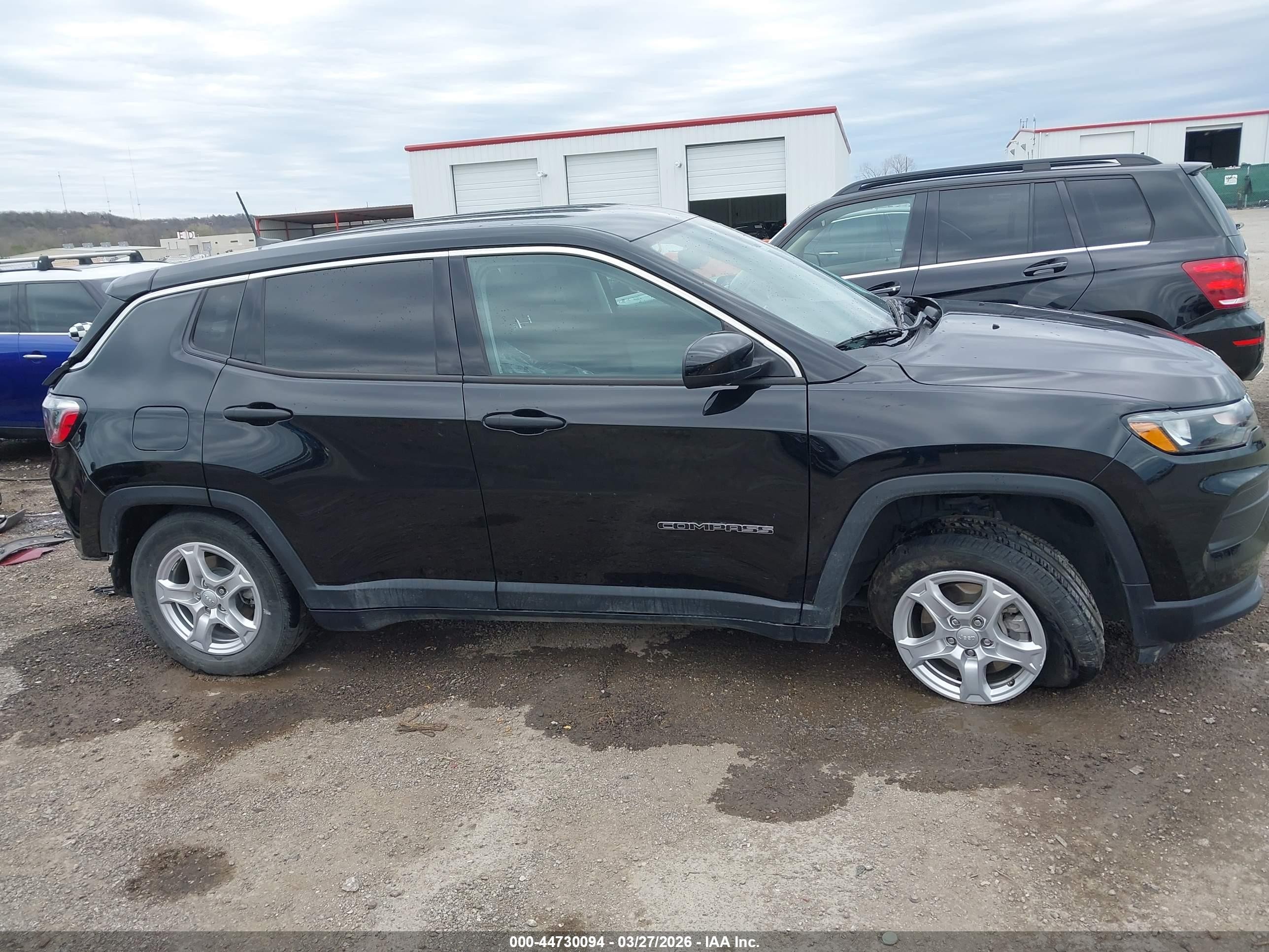2022 Jeep Compass Sport 4x4 Black vin: 3C4NJDAB5NT167703