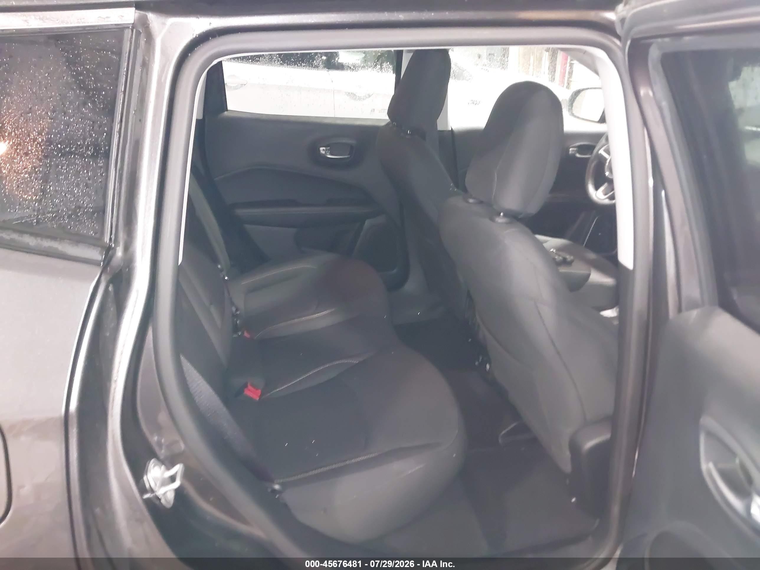 2019 Jeep Compass Sport 4x4 Black vin: 3C4NJDAB9KT649960