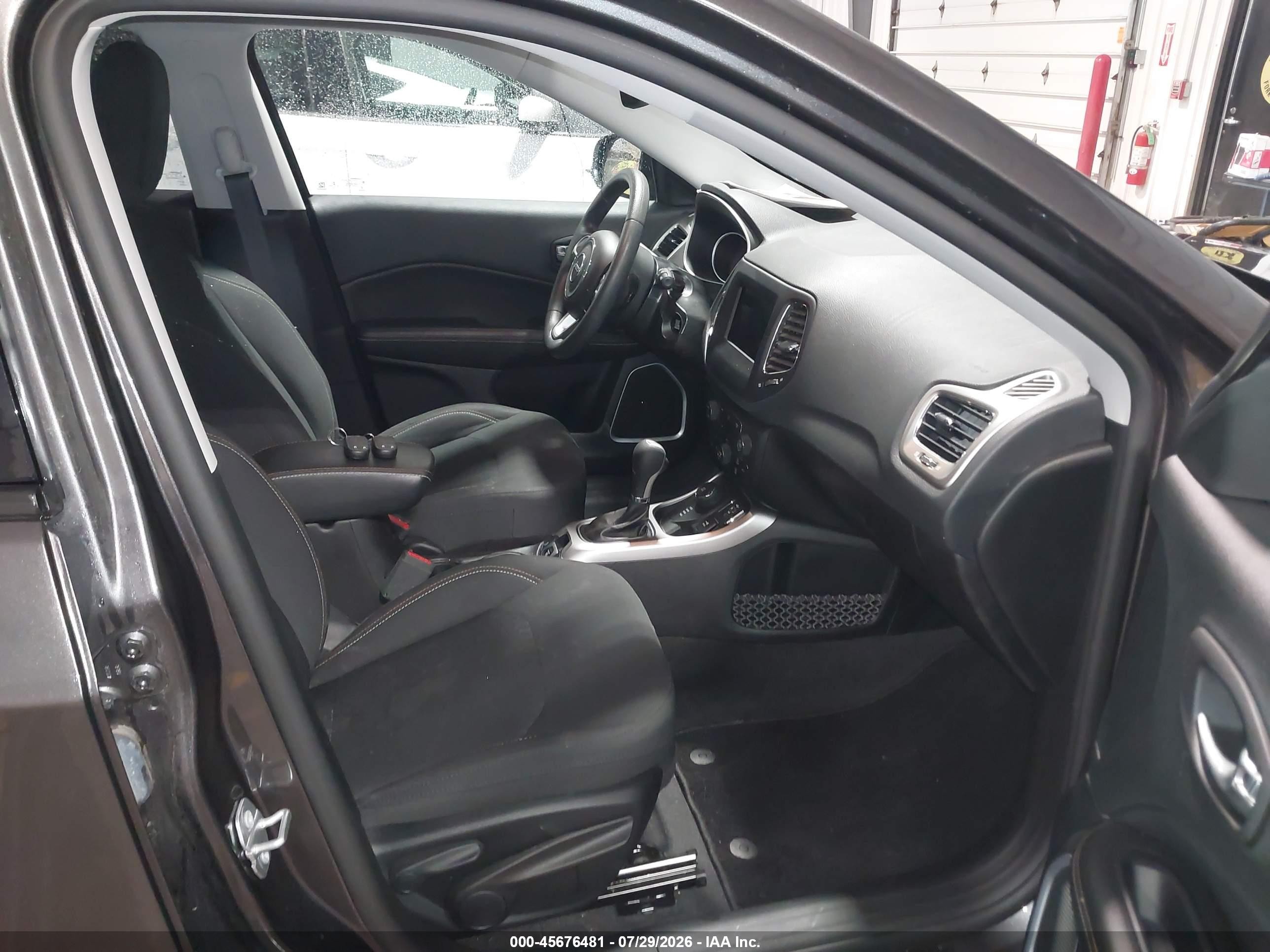 2019 Jeep Compass Sport 4x4 Black vin: 3C4NJDAB9KT649960