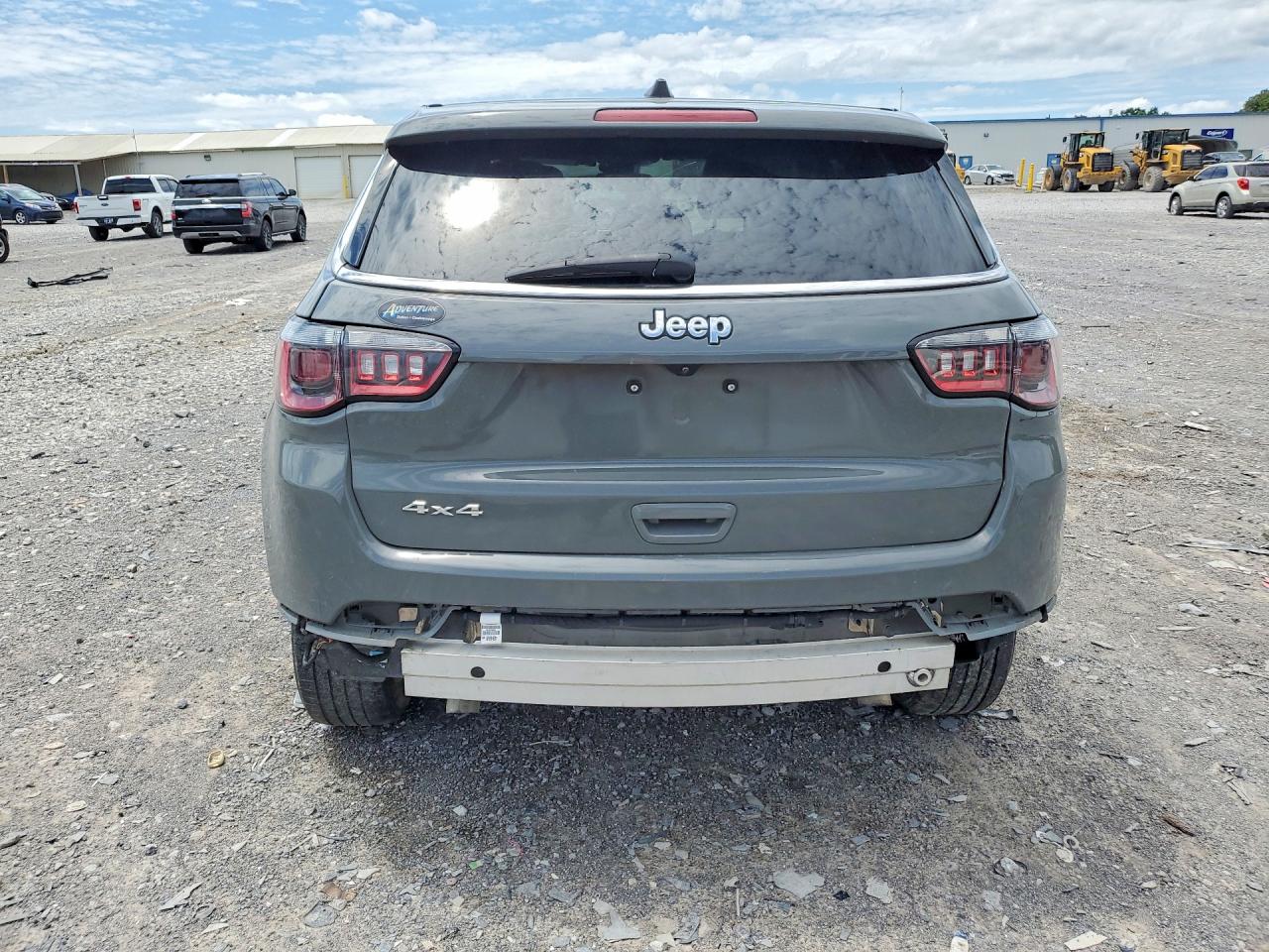 2023 Jeep Compass Sport Gray vin: 3C4NJDAN2PT510366