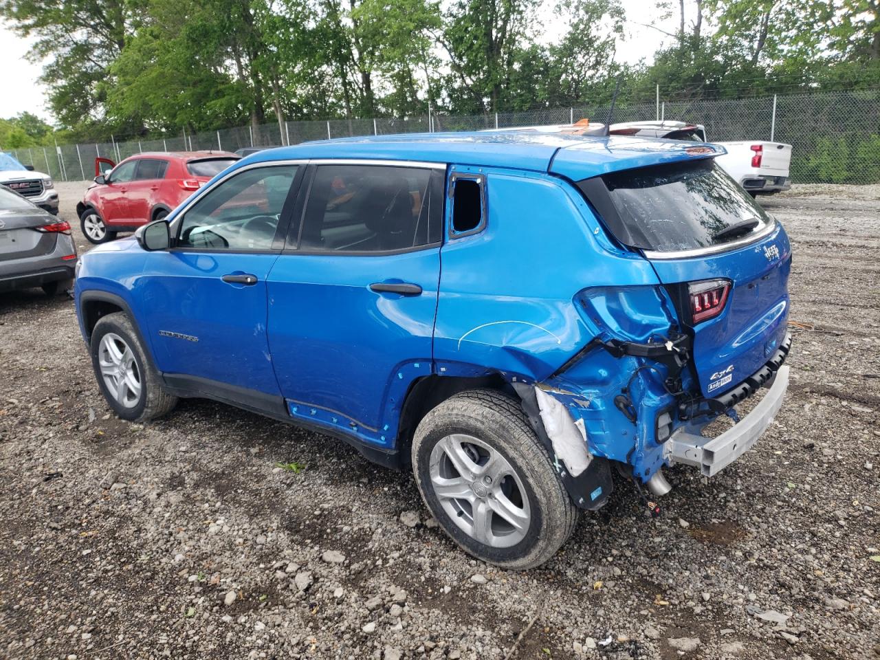 2024 Jeep Compass Sport   Blue vin: 3C4NJDAN5RT576865