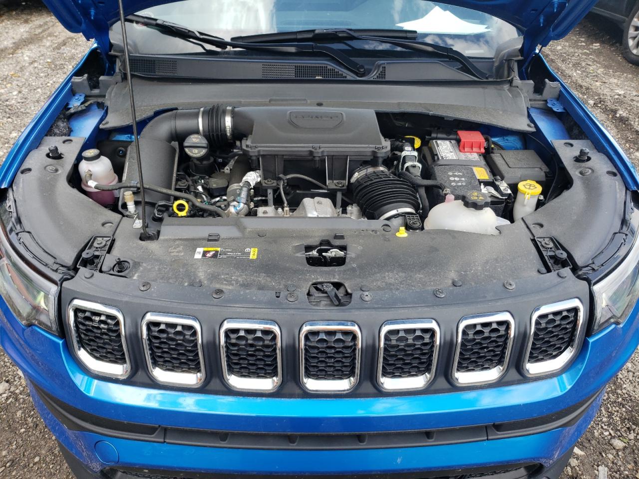 2024 Jeep Compass Sport   Blue vin: 3C4NJDAN5RT576865