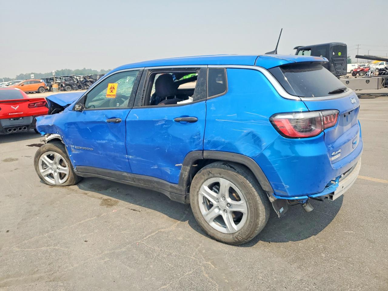 2024 Jeep Compass Sport Blue vin: 3C4NJDAN5RT576865