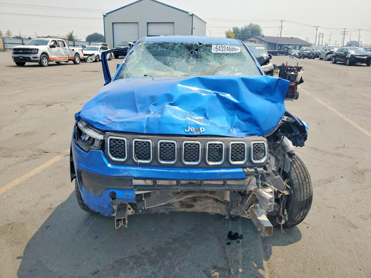 2024 Jeep Compass Sport Blue vin: 3C4NJDAN5RT576865