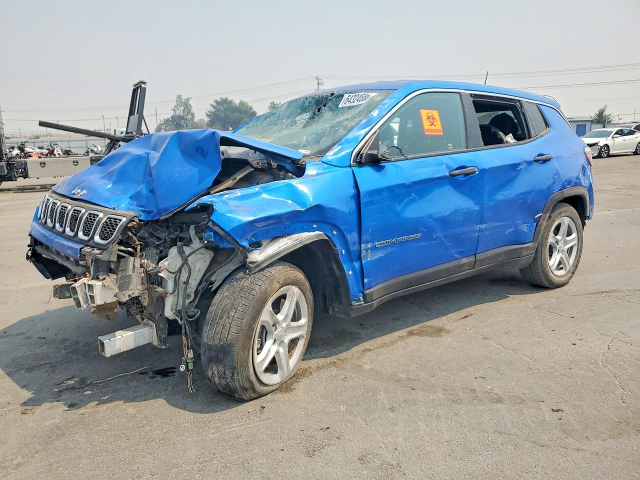 2024 Jeep Compass Sport Blue vin: 3C4NJDAN5RT576865