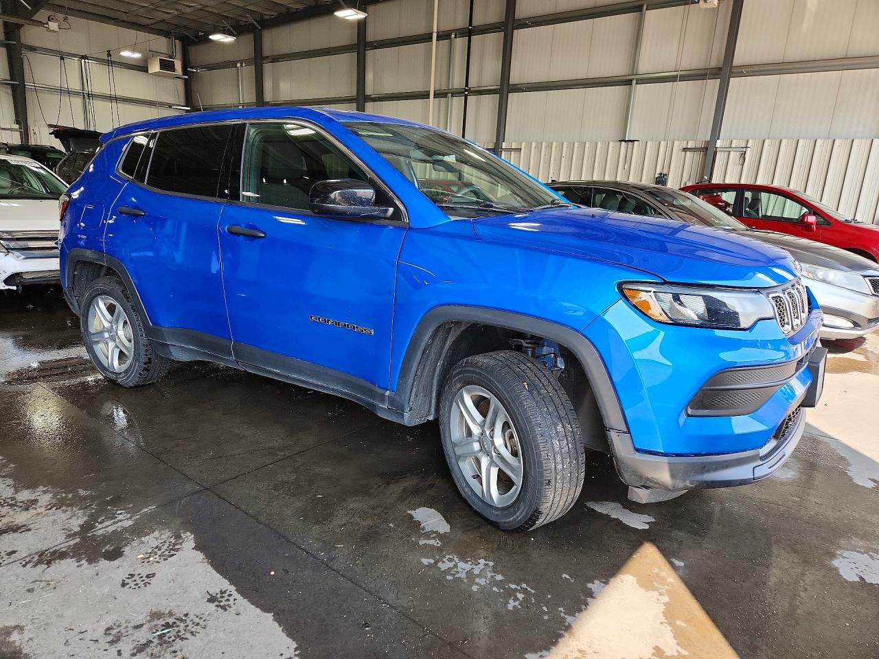 2023 Jeep Compass Sport Blue vin: 3C4NJDAN9PT513023