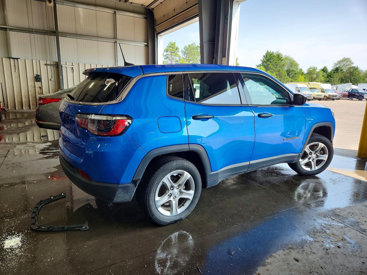 2023 Jeep Compass Sport Blue vin: 3C4NJDAN9PT513023